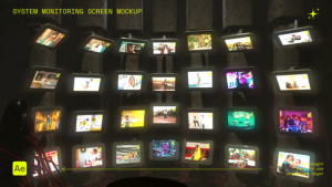Videohive System Monitoring Screen Mockup Product Promo template preview