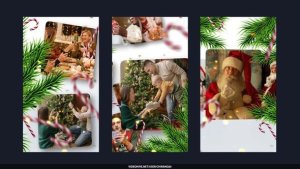 Videohive Christmas Photos Gallery Elements template preview