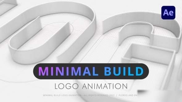 Videohive Minimal Build Logo Logo Stings template preview