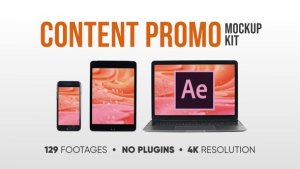 Videohive Content Promo MockUp Kit Product Promo template preview