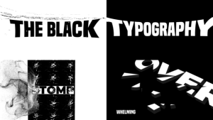 Videohive Quake The Black Typography for After Effects Titles template preview