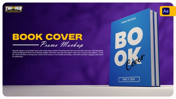 Videohive Book Cover Promo Mockup Product Promo template preview