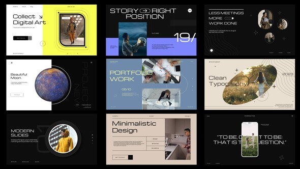 Videohive Modern Slides - AE 50413503 Video Displays template preview