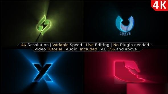 Videohive Cinematic Light Rays Logo Reveal 43385208 Logo Stings template preview