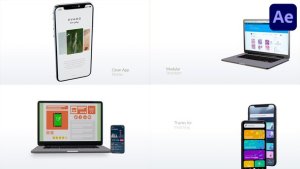Videohive Clean App Promo for After Effects 55904480 Product Promo template preview