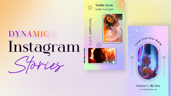 Videohive Dynamic Instagram Stories Product Promo template preview