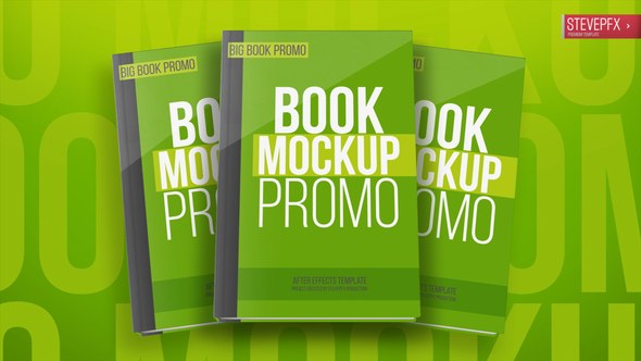 Videohive Book Mockup Promo Opener Product Promo template preview
