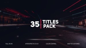 Videohive Minimal Titles 2 20805350 Titles template preview