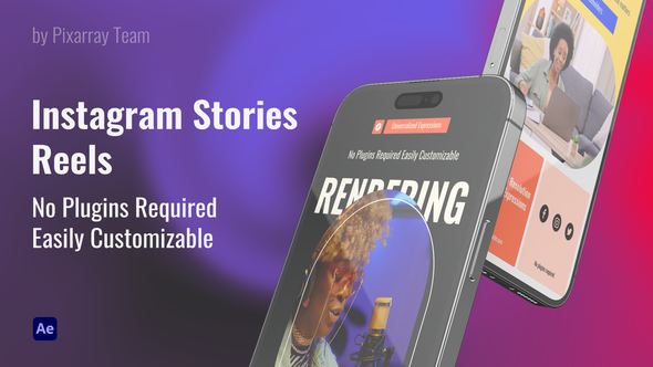 Videohive Instagram Story Reels Product Promo template preview