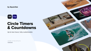 Videohive Circle Timers & Countdowns Elements template preview