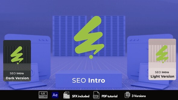 Videohive SEO Intro Logo Stings template preview