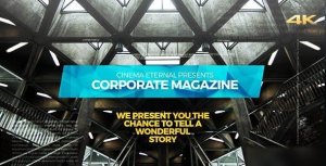 Videohive Cinematic Corporate Magazine Openers template preview