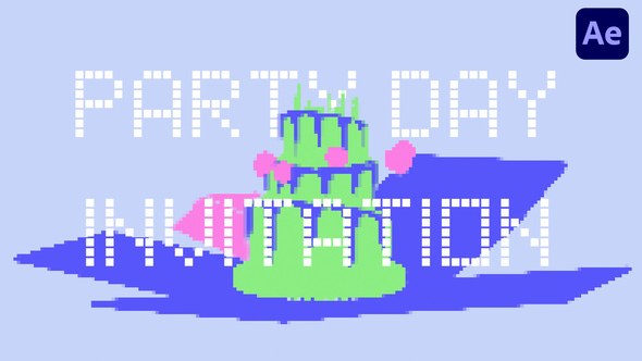 Videohive Birthday Party Pop-Up Logo Stings template preview
