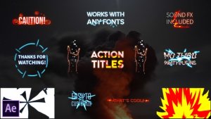 Videohive Action Titles Pack | After Effects Titles template preview