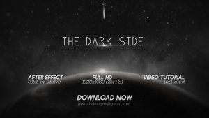 The Dark Side Video Displays template preview