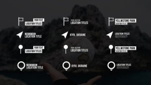 Videohive Location Titles | After Effects 37275174 Titles template preview