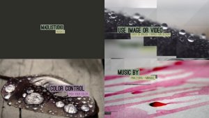 Videohive Elegant Minimal Video Displays template preview