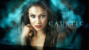 Videohive Caustic 21903185 Video Displays template preview