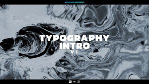 Videohive Typography Intro v.1 Elements template preview