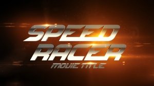 Videohive Movie Title - Speed Racer Titles template preview