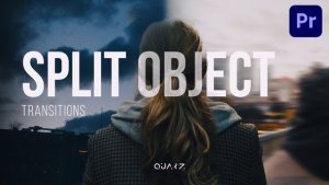 Split Object Transitions for Premiere Pro Premiere Pro template preview