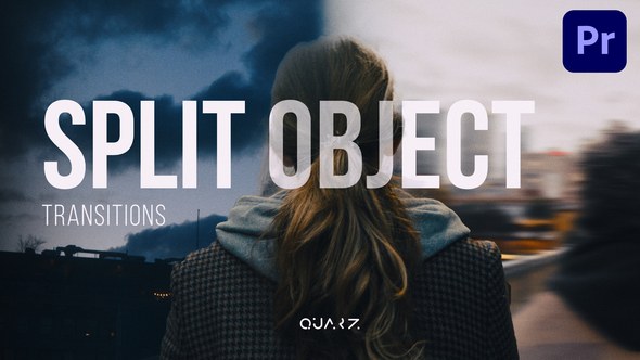 Split Object Transitions for Premiere Pro Premiere Pro template preview