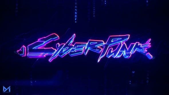 Videohive Cyber Logo Reveal 39647313 Logo Stings template preview