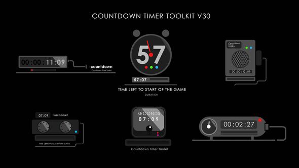 Videohive Countdown Timer Toolkit V30 Elements template preview