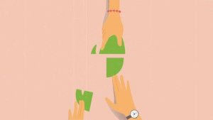 Videohive Cartoon Hands Logo Reveal Openers template preview