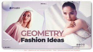 Videohive Geometry Fashion Ideas Video Displays template preview