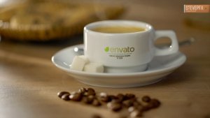 Videohive Coffee Americano Mockup Logo Opener Product Promo template preview