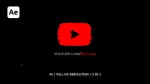 Videohive Glitch Logo 4K - 3 Logo Reveal Openers template preview
