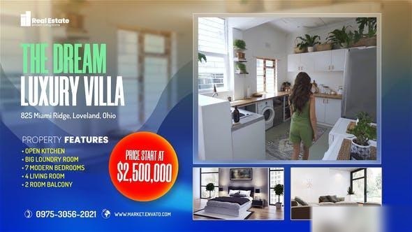 Videohive Elegant Real Estate Agent Presentation Product Promo template preview