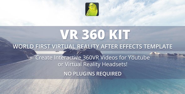 Videohive VR 360 KIT Video Displays template preview