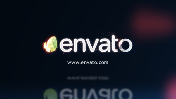 Videohive Particle Reflection Logo Logo Stings template preview
