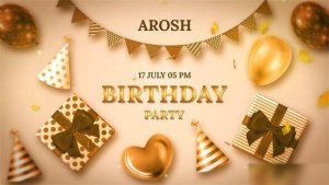 Videohive Happy Birthday Party Openers template preview