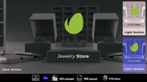 Videohive Jewelry Store Logo Stings template preview