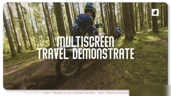 Videohive Travel Demo Reel Openers template preview