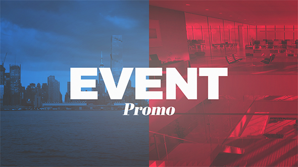 Event Promo Video Displays template preview