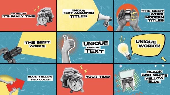 Videohive Modern Titles | After Effects 57303519 Titles template preview