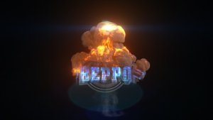 Videohive Explosion Glitch Logo Logo Stings template preview