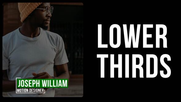 Videohive Lower Thirds | AE | Titles template preview