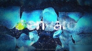 Videohive Ice Wall Logo Logo Stings template preview