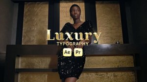 Videohive Luxury Typography Titles template preview