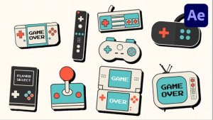 Videohive Game Console Element | After Effects Elements template preview