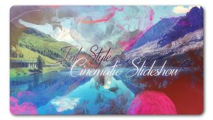Ink Style | Parallax Slideshow Video Displays template preview