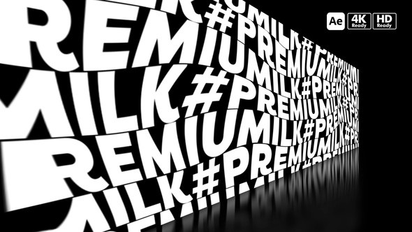 Videohive Kinetic Walls Pack 4 Titles template preview