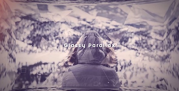 Videohive Glassy Parallax Openers template preview
