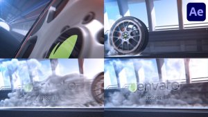 Videohive Burnout Logo Reveal for After Effects Logo Stings template preview