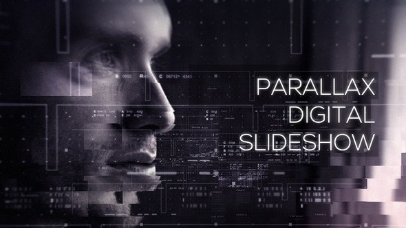 Parallax Digital Slideshow Video Displays template preview